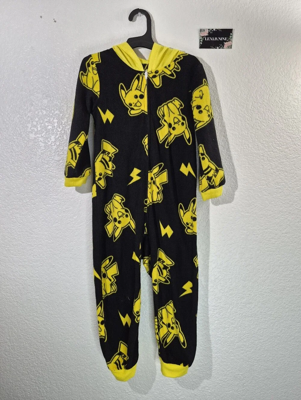 Pokemon Black And Yellow Pj Set For Sale